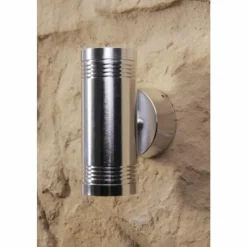 Luminaires Konstsmide Applique murale d'extérieur Konstsmide Monza LED Aluminium, Acier inoxydable, 6 lumières