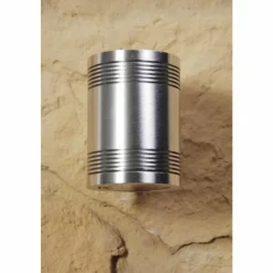 Luminaires Konstsmide Applique murale d'extérieur Konstsmide Monza LED Aluminium, Acier inoxydable, 1 lumière