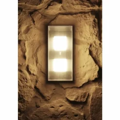 Luminaires Konstsmide Applique murale d'extérieur Konstsmide LED Acier inoxydable, Gris, 1 lumière