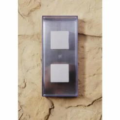 Luminaires Konstsmide Applique murale d'extérieur Konstsmide LED Acier inoxydable, Gris, 1 lumière