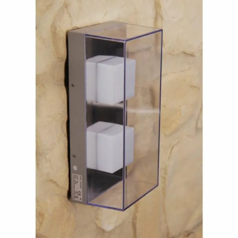 Luminaires Konstsmide Applique murale d'extérieur Konstsmide LED Acier inoxydable, Gris, 1 lumière