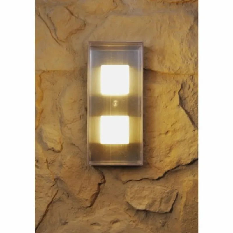 Luminaires Konstsmide Applique murale d'extérieur Konstsmide LED Acier inoxydable, Gris, 1 lumière