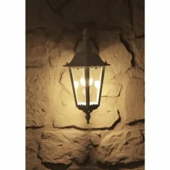Luminaires Konstsmide Applique murale d'extérieur Konstsmide FIRENZE Transparent, Blanc, 1 lumière
