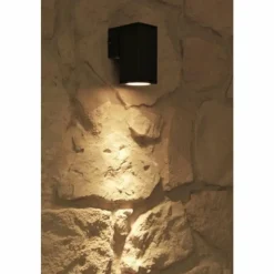 Luminaires Konstsmide Applique murale d'extérieur Konstsmide MONZA Anthracite, Noir, 1 lumière