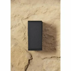 Luminaires Konstsmide Applique murale d'extérieur Konstsmide MONZA Anthracite, Noir, 1 lumière