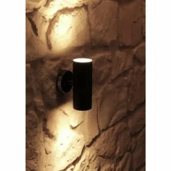 Luminaires Konstsmide Applique murale d'extérieur Konstsmide MODENA Noir, 2 lumières