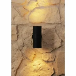 Luminaires Konstsmide Applique murale d'extérieur Konstsmide MODENA Noir, 2 lumières