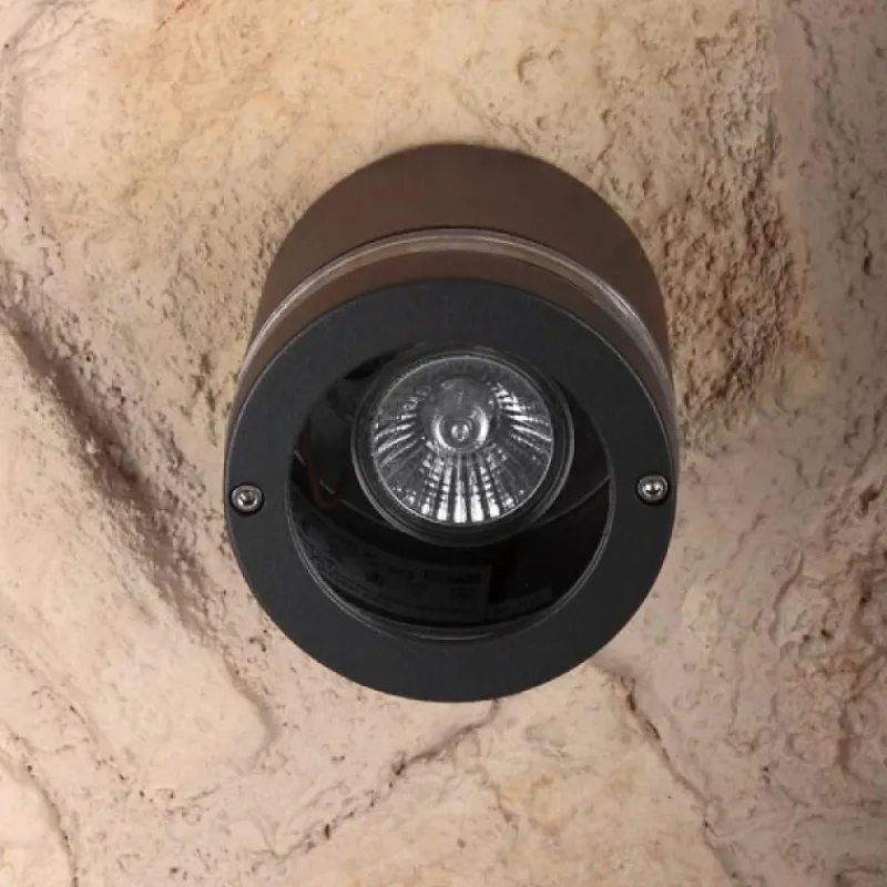 Luminaires Lutec Applique murale d'extérieur LUTEC FOCUS Anthracite, 1 lumière