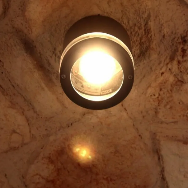 Luminaires Lutec Applique murale d'extérieur LUTEC FOCUS Anthracite, 1 lumière