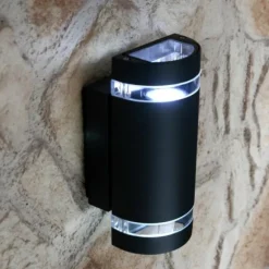 Luminaires Lutec Applique murale d'extérieur LUTEC FOCUS Anthracite, 2 lumières