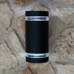 Luminaires Lutec Applique murale d'extérieur LUTEC FOCUS Anthracite, 2 lumières