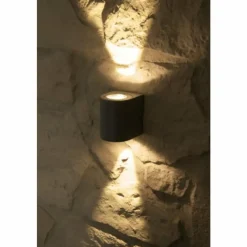 Luminaires Nordlux Applique murale d'extérieur Nordlux CANTO LED Gris, 2 lumières