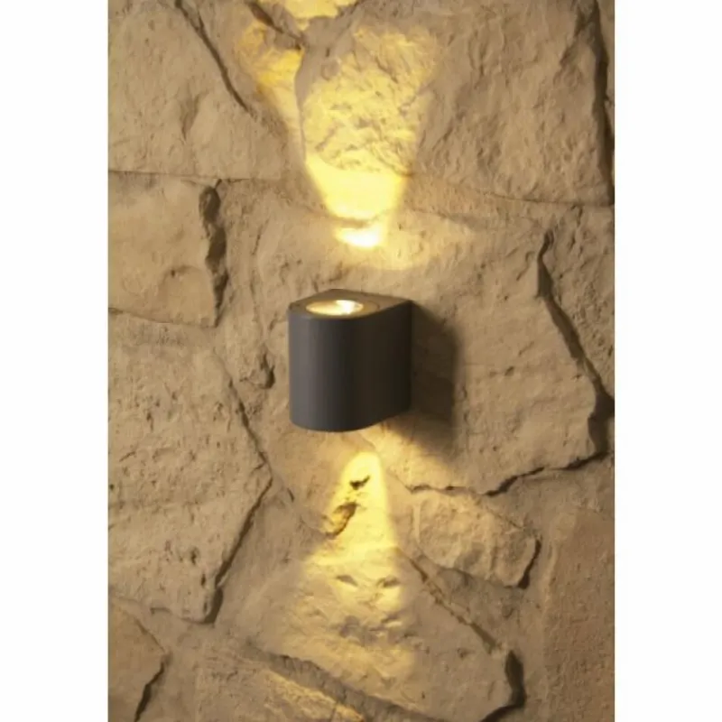 Luminaires Nordlux Applique murale d'extérieur Nordlux CANTO LED Gris, 2 lumières