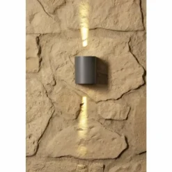 Luminaires Nordlux Applique murale d'extérieur Nordlux CANTO LED Gris, 2 lumières