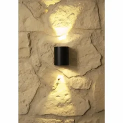 Luminaires Nordlux Applique murale d'extérieur Nordlux CANTO LED Noir, 2 lumières