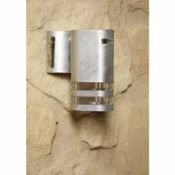 Luminaires Konstsmide Applique murale d'extérieur Konstsmide Modena Acier inoxydable