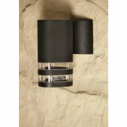 Luminaires Konstsmide Applique murale d'extérieur Konstsmide MODENA Noir, 1 lumière