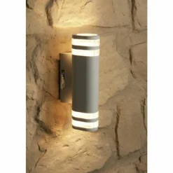 Luminaires Konstsmide Applique murale d'extérieur Konstsmide MODENA Blanc, 2 lumières