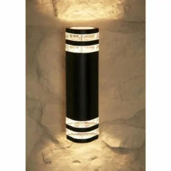 Luminaires Konstsmide Applique murale d'extérieur Konstsmide Modena Noir, 2 lumières