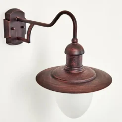hofstein Applique murale d'extérieur Lucide ARUBA Brun, Rouille, 1 lumière