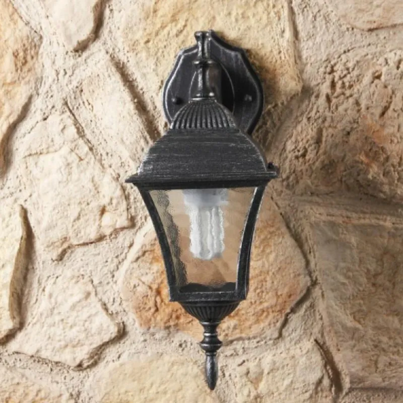 Luminaires Rabalux Applique murale d'extérieur Rabalux Toscana Noir