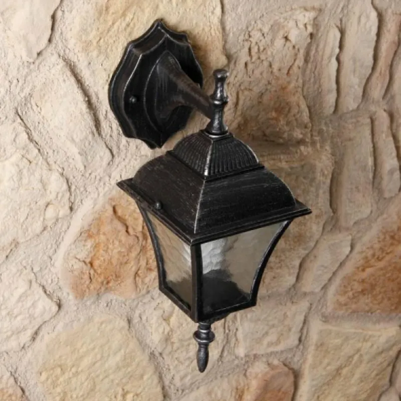 Luminaires Rabalux Applique murale d'extérieur Rabalux Toscana Noir
