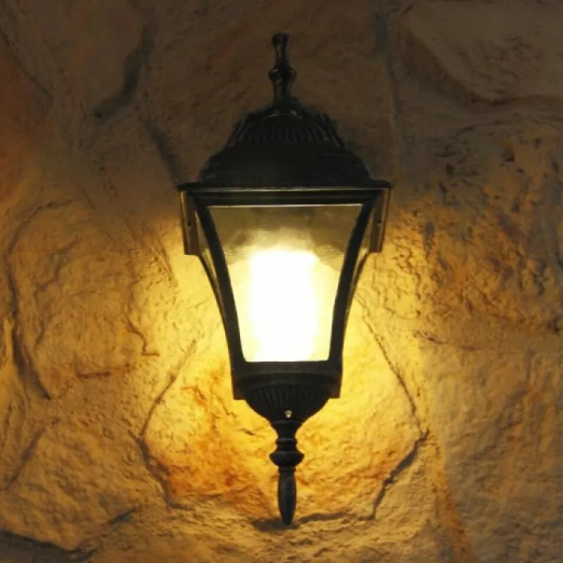 Luminaires Rabalux Applique murale d'extérieur Rabalux Toscana Noir