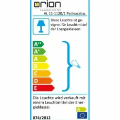 Luminaires Orion Applique murale d'extérieur Orion Transparent