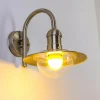 hofstein Applique murale d'extérieur Elima Acier inoxydable, 1 lumière