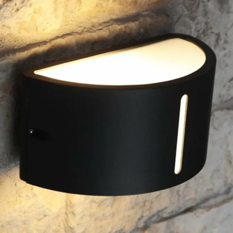 Luminaires Lutec Applique murale d'extérieur LUTEC BONN Anthracite, 1 lumière