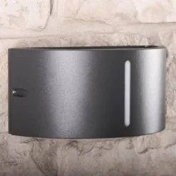 Luminaires Lutec Applique murale d'extérieur LUTEC BONN Anthracite, 1 lumière