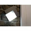 Luminaires Lutec Applique murale d'extérieur LUTEC GEOMETRY Argenté, 1 lumière