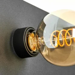 hofstein Applique murale Diamoukope Noir, 1 lumière