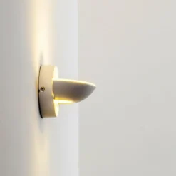 hofstein Applique murale Dominical LED Blanc, 2 lumières