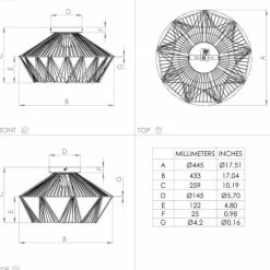 Style Boho-Chic-Luminaires Eglo Applique murale Eglo ADWICKLE Noir, 1 lumière