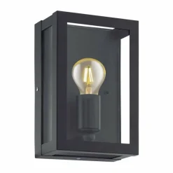Luminaires Eglo Applique murale Eglo ALAMONTE 1 Noir, 1 lumière