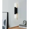 Luminaires Eglo Applique murale Eglo ALCUDIA LED Noir, 2 lumières* Appliques