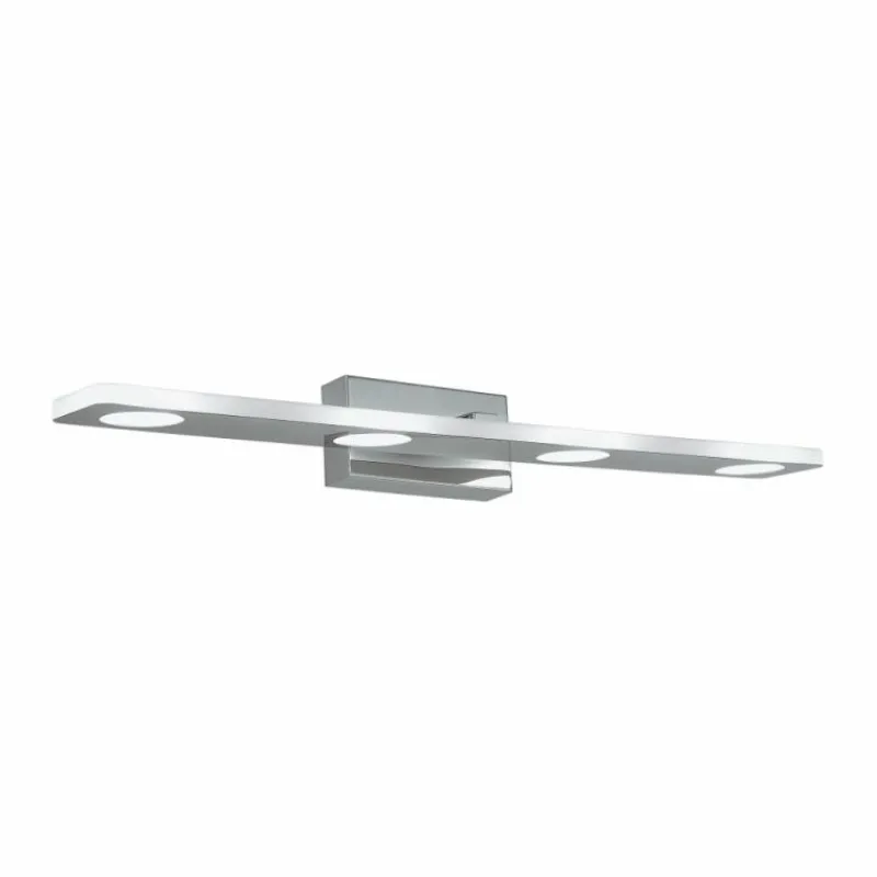 Luminaires Eglo Applique murale Eglo CABUS LED Chrome, 4 lumières* Éclairage Led