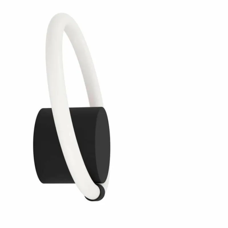 Luminaires Eglo Applique murale Eglo CARANACOA LED Noir, 1 lumière* Appliques