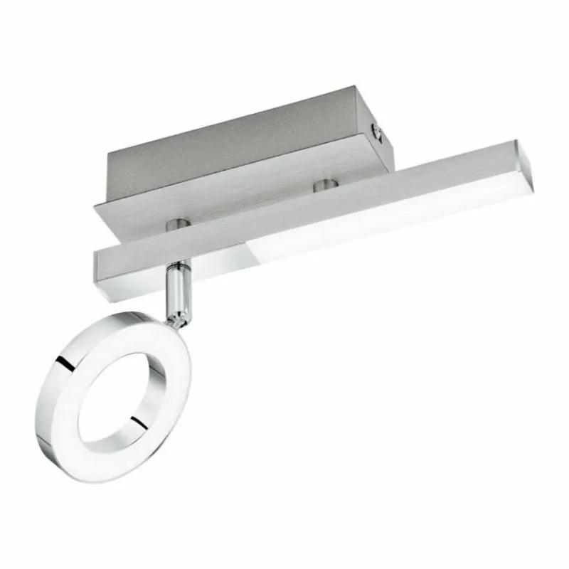 Luminaires Eglo Applique murale Eglo CARDILLIO 1 LED Aluminium, Chrome, 1 lumière* Éclairage Led