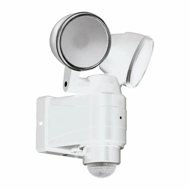 Luminaires Eglo Applique murale EGLO CASABAS LED Blanc, 2 lumières, Détecteur de mouvement