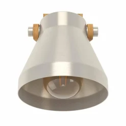 Lampes En Bois-Luminaires Eglo Applique murale Eglo CAWTON Écru, 1 lumière