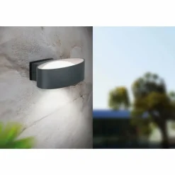 Luminaires Eglo Applique murale EGLO CHINOA LED Anthracite, 1 lumière