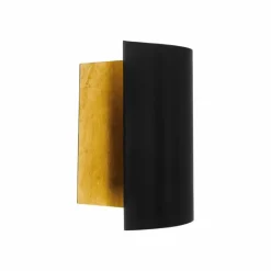 Lampes Dorées-Luminaires Eglo Applique murale Eglo FALICETTO Or, Noir, 1 lumière