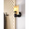 Luminaires Eglo Applique murale Eglo HAYES Laiton, Noir, 1 lumière* Appliques