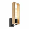 Luminaires Eglo Applique murale Eglo LITTLETON Noir, 1 lumière* Appliques
