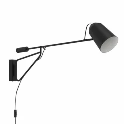 Luminaires Eglo Applique murale Eglo LORETO Noir, Blanc, 1 lumière* Appliques