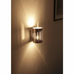 hofstein Applique murale Eglo Madras 1 Chrome, Acier inoxydable, Nickel mat, 1 lumière