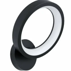 Luminaires Eglo Applique murale Eglo MARGHERA-Z LED Noir, 4 lumières, Changeur de couleurs