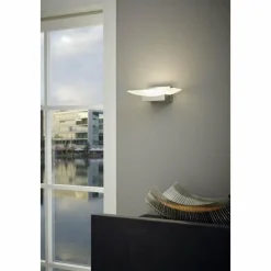 Luminaires Eglo Applique murale Eglo METRASS LED Nickel mat, 1 lumière* Éclairage Led